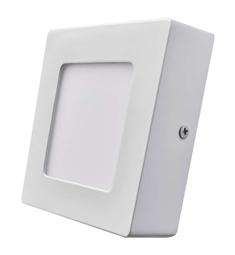 LED stropní svítidlo 6W - hranaté  120x120x40mm